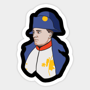 Napoleon Portrait Closeup Sticker